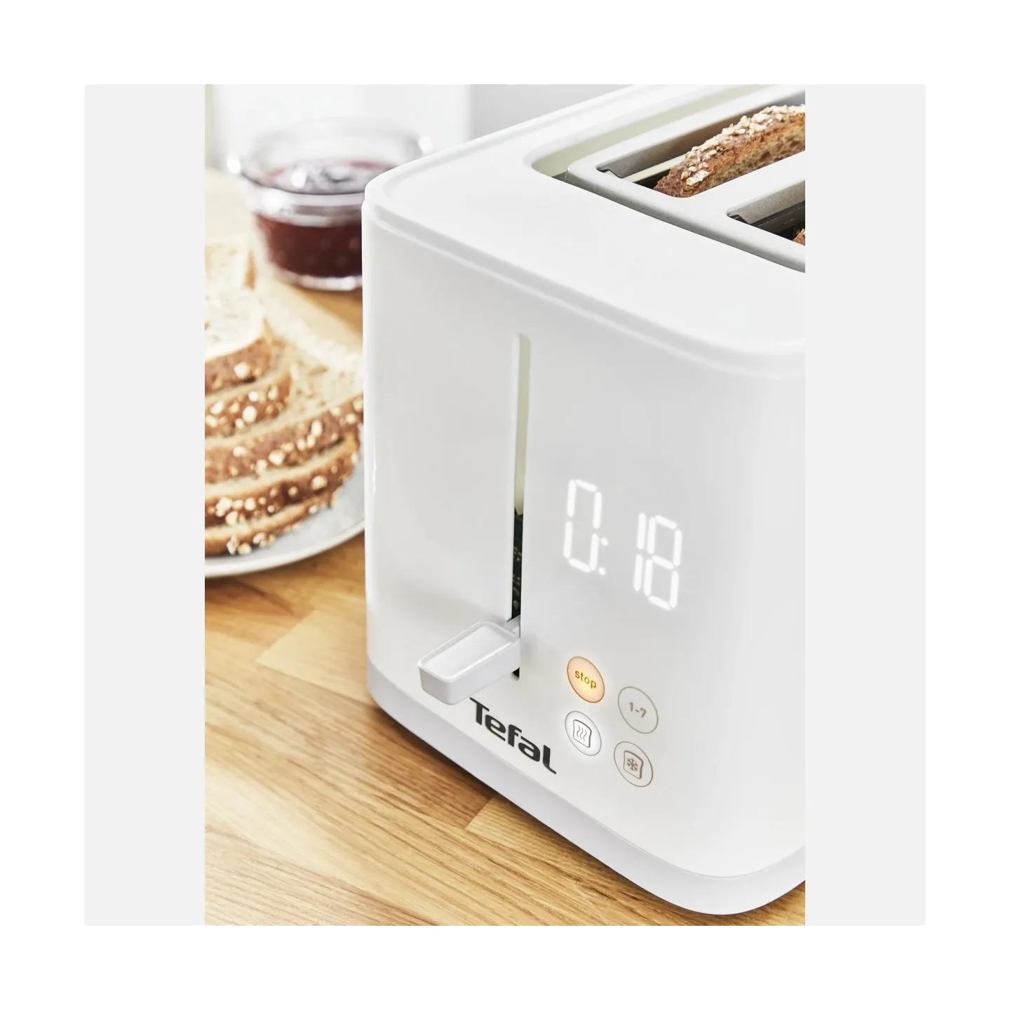 Tefal | Toaster | TT693110 | Power 850 W | Number of slots 2 | Housing material Plastic | White