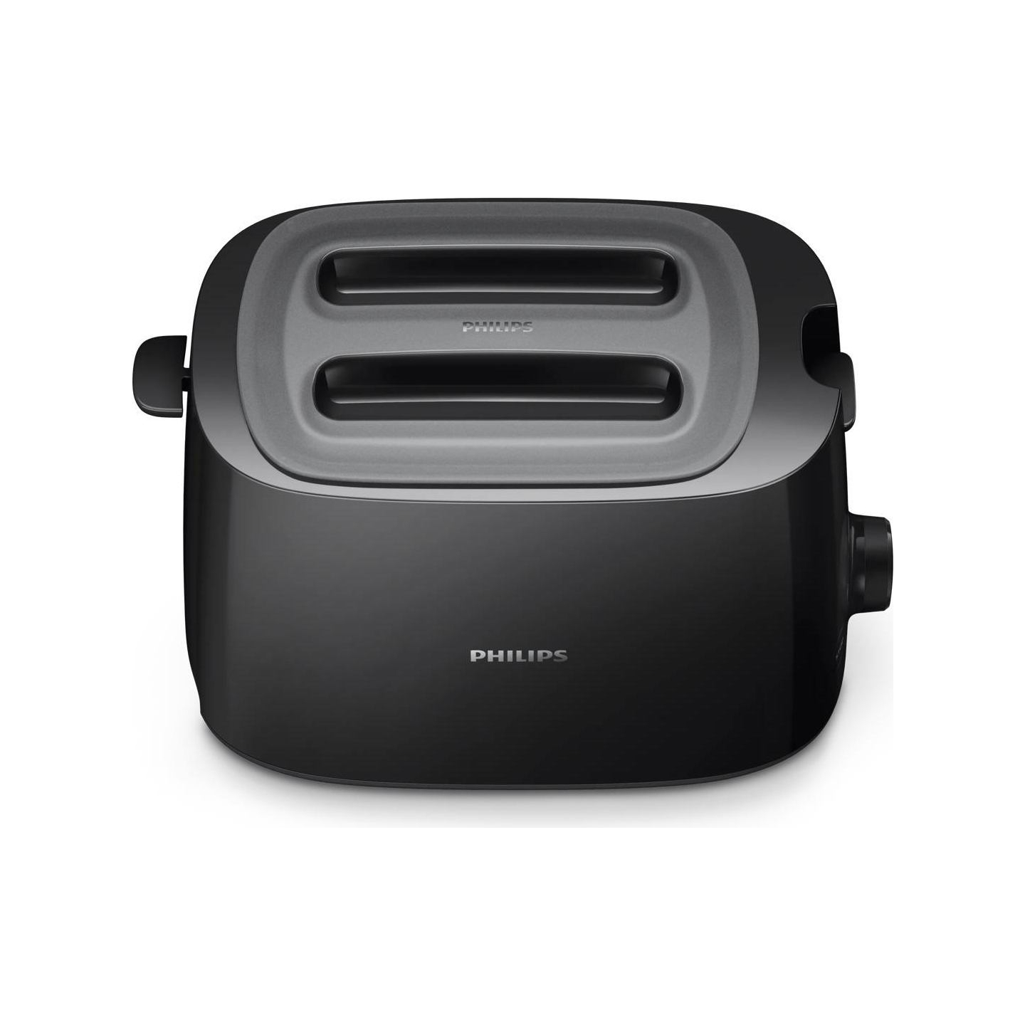Philips Daily Collection Toaster HD2582/90 8 settings Integrated bun warming rack Compact design Dust cover / HD2582/90