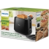 Philips Daily Collection Toaster HD2582/90 8 settings Integrated bun warming rack Compact design Dust cover / HD2582/90