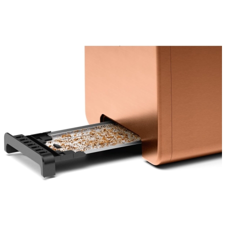 Bosch | DesignLine Toaster | TAT4P429 | Power 970 W | Number of slots 2 | Housing material Stainless Steel | Copper/Black
