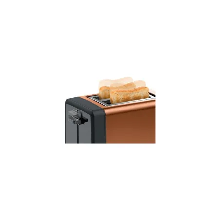 Bosch | DesignLine Toaster | TAT4P429 | Power 970 W | Number of slots 2 | Housing material Stainless Steel | Copper/Black