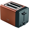 Bosch | DesignLine Toaster | TAT4P429 | Power 970 W | Number of slots 2 | Housing material Stainless Steel | Copper/Black