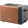 Bosch | DesignLine Toaster | TAT4P429 | Power 970 W | Number of slots 2 | Housing material Stainless Steel | Copper/Black