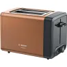 Bosch | DesignLine Toaster | TAT4P429 | Power 970 W | Number of slots 2 | Housing material Stainless Steel | Copper/Black