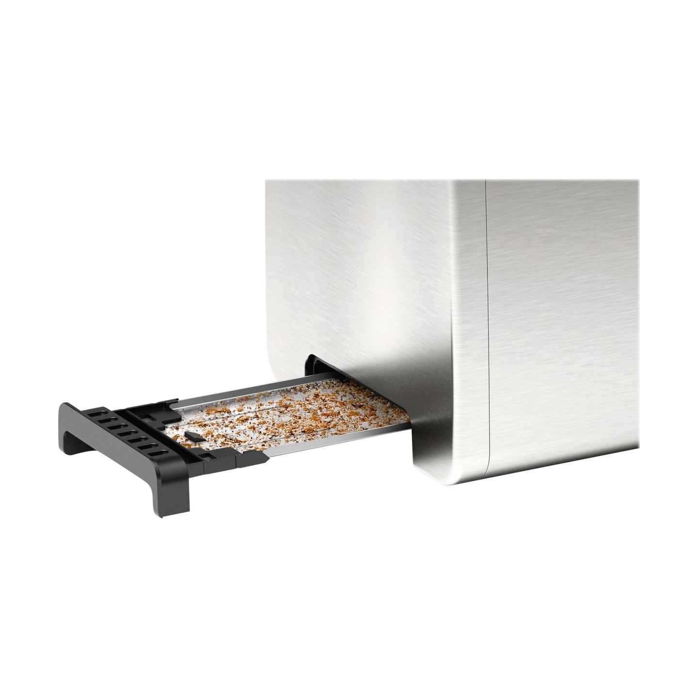 Bosch | DesignLine Toaster | TAT4P420 | Power 970 W | Number of slots 2 | Housing material Stainless Steel | Stainless steel/Bla