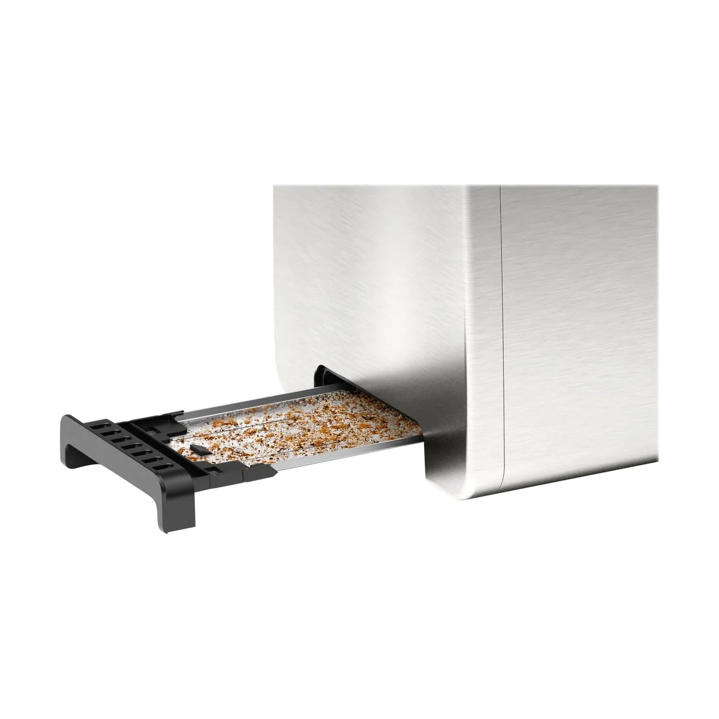 Bosch | DesignLine Toaster | TAT4P420 | Power 970 W | Number of slots 2 | Housing material Stainless Steel | Stainless steel/Bla