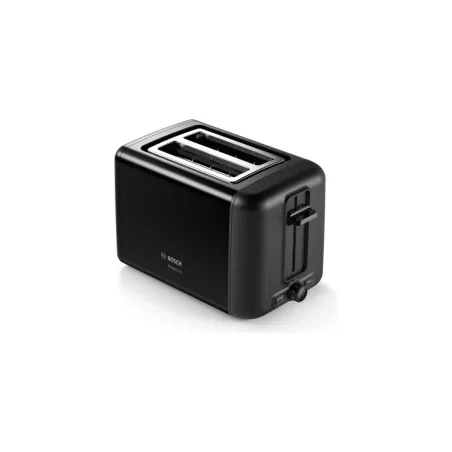 Bosch | DesignLine Toaster | TAT3P423 | Power 970 W | Number of slots 2 | Housing material Stainless steel | Black