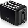Bosch | DesignLine Toaster | TAT3P423 | Power 970 W | Number of slots 2 | Housing material Stainless steel | Black