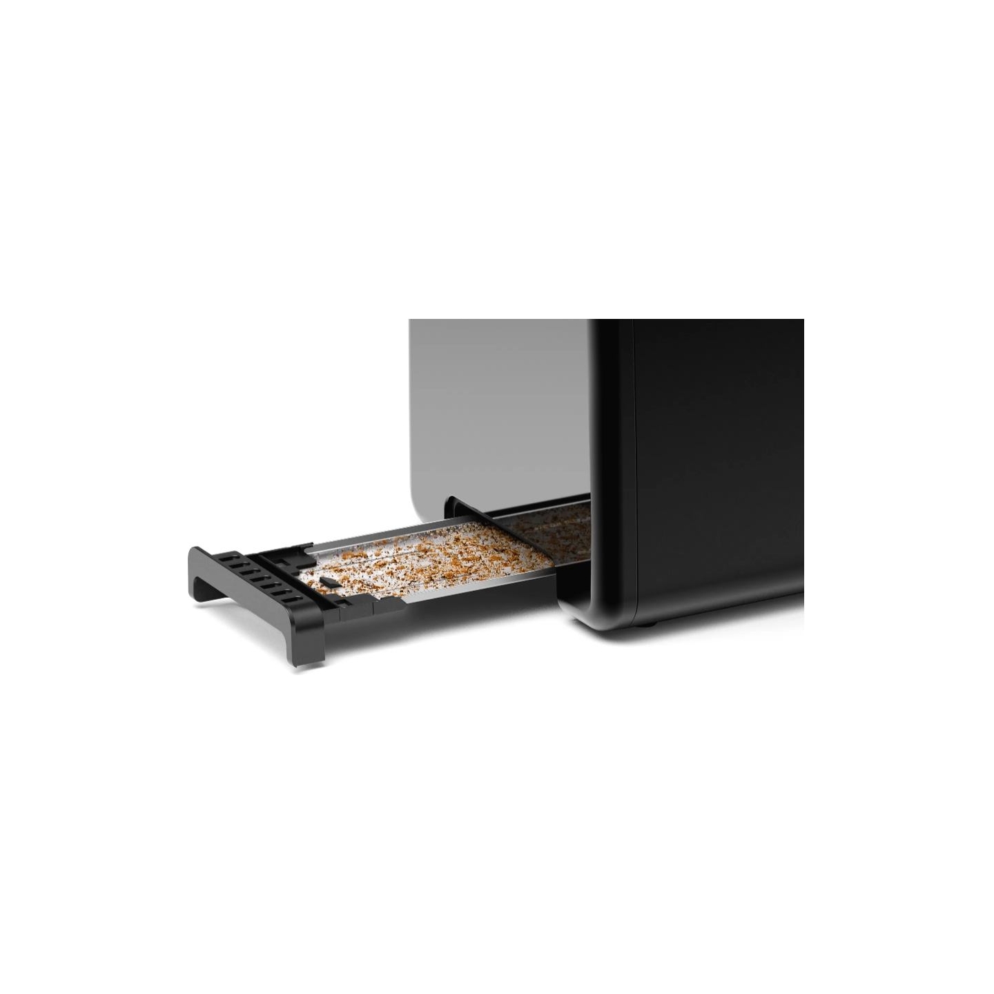 Bosch | DesignLine Toaster | TAT3P423 | Power 970 W | Number of slots 2 | Housing material Stainless steel | Black