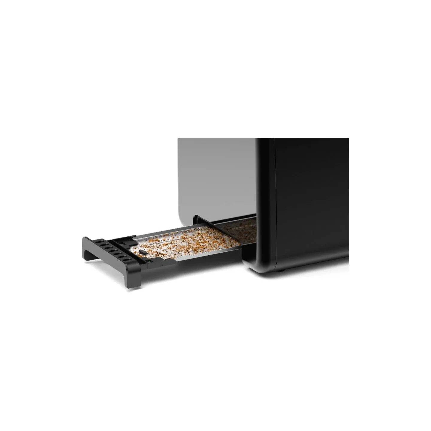 Bosch | DesignLine Toaster | TAT3P423 | Power 970 W | Number of slots 2 | Housing material Stainless steel | Black