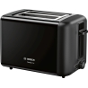 Bosch | DesignLine Toaster | TAT3P423 | Power 970 W | Number of slots 2 | Housing material Stainless steel | Black