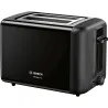 Bosch | DesignLine Toaster | TAT3P423 | Power 970 W | Number of slots 2 | Housing material Stainless steel | Black