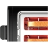 Bosch | DesignLine Toaster | TAT3P423 | Power 970 W | Number of slots 2 | Housing material Stainless steel | Black