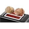 Bosch | DesignLine Toaster | TAT3P423 | Power 970 W | Number of slots 2 | Housing material Stainless steel | Black