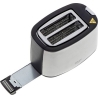 Adler | Toaster | AD 3214 | Power 750 W | Number of slots 2 | Housing material Stainless steel | Silver