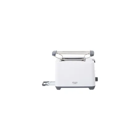 Adler | Toaster | AD 3216 | Power 750 W | Number of slots 2 | Housing material Plastic | White