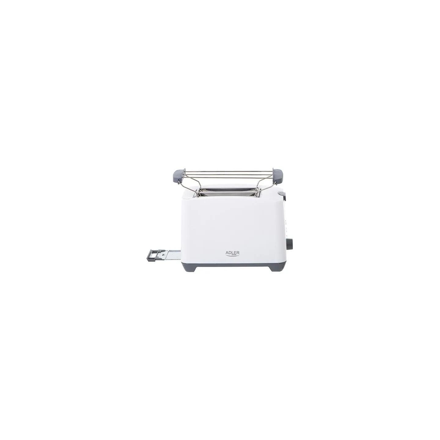 Adler | Toaster | AD 3216 | Power 750 W | Number of slots 2 | Housing material Plastic | White