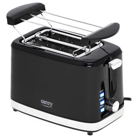 Camry | Toaster | CR 3218 | Power 750 W | Number of slots 2 | Housing material Plastic | Black