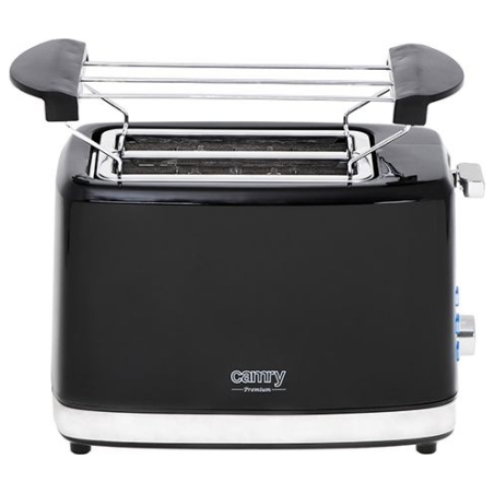 Camry | Toaster | CR 3218 | Power 750 W | Number of slots 2 | Housing material Plastic | Black