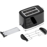 Camry | Toaster | CR 3218 | Power 750 W | Number of slots 2 | Housing material Plastic | Black