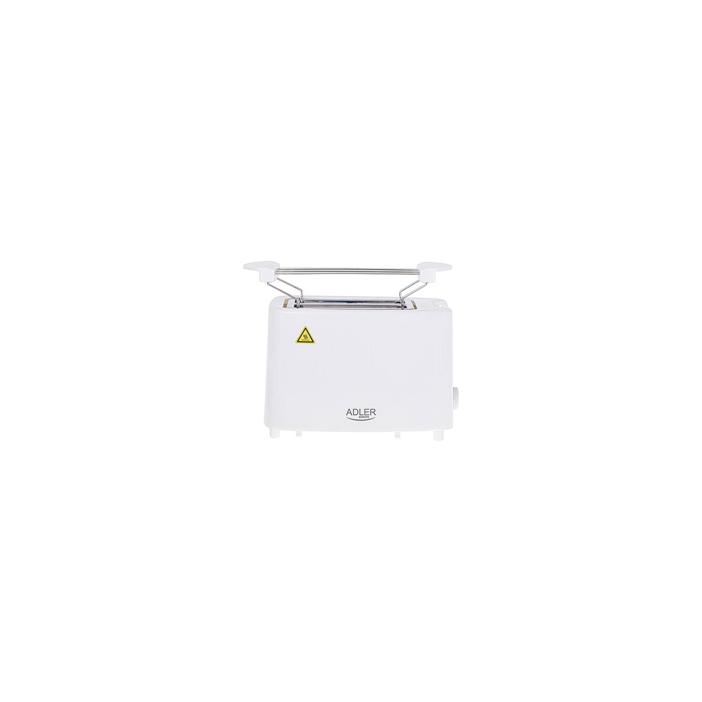 Adler | Toaster | AD 3223 | Power 750 W | Number of slots 2 | Housing material Plastic | White