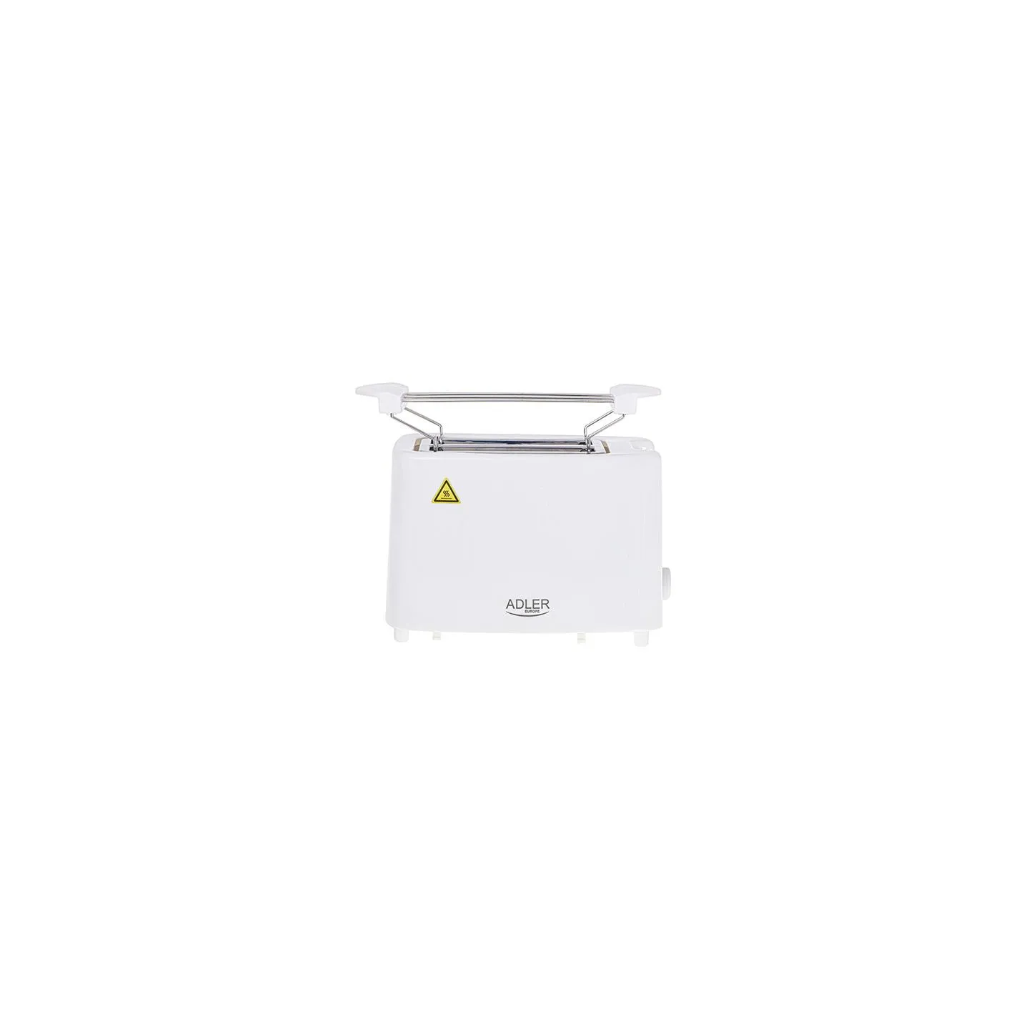 Adler | Toaster | AD 3223 | Power 750 W | Number of slots 2 | Housing material Plastic | White