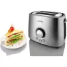 Gorenje | Toaster | T1000E | Power 1000 W | Number of slots 2 | Housing material  Metal | Stainless Steel