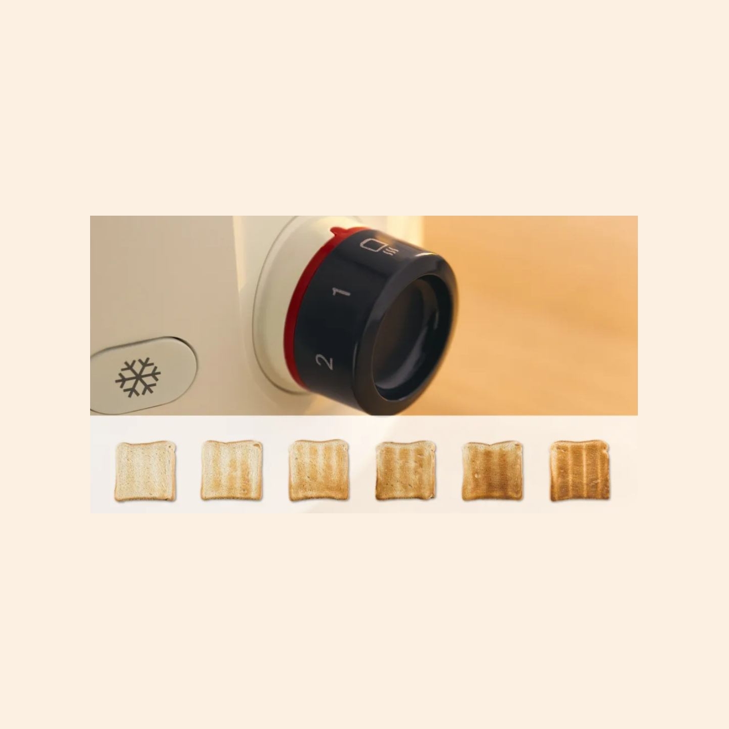 Bosch Toaster MyMoment TAT2M127 beige