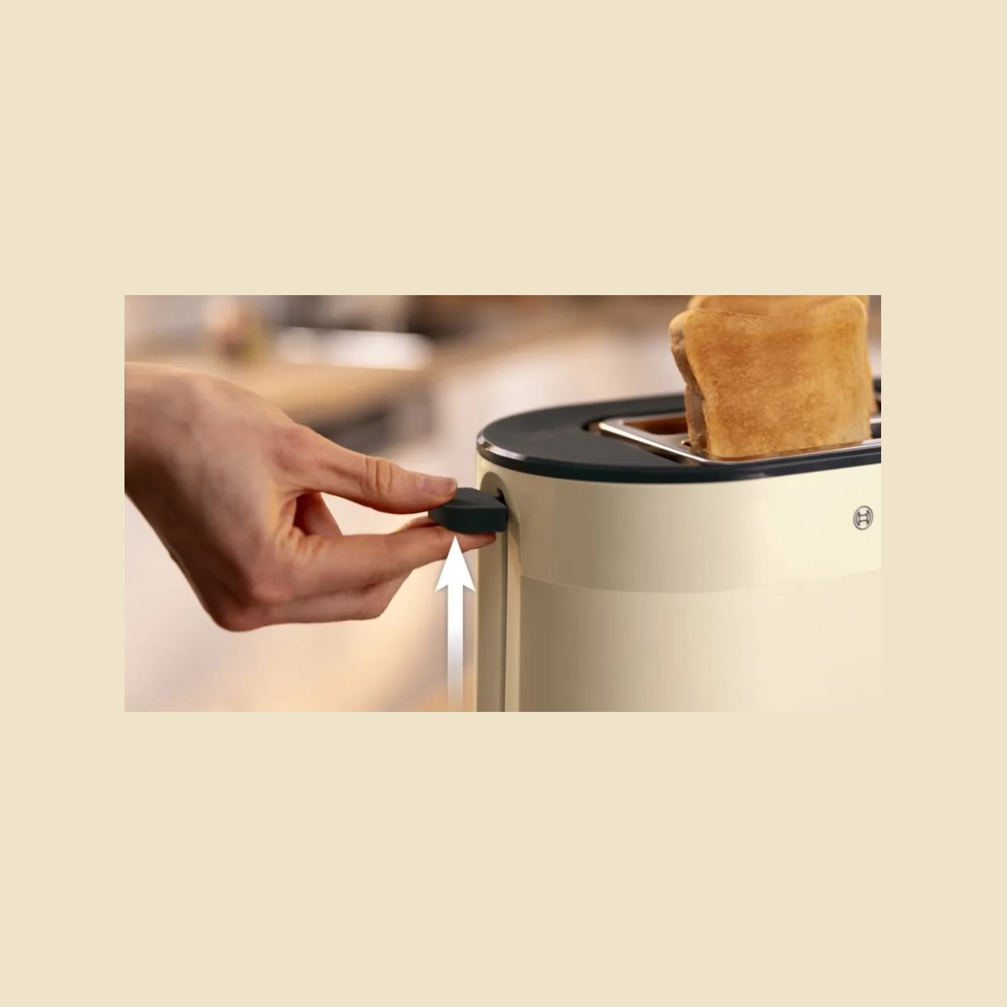 Bosch Toaster | TAT2M127 MyMoment | Power 950 W | Number of slots 2 | Housing material Plastic | Beige
