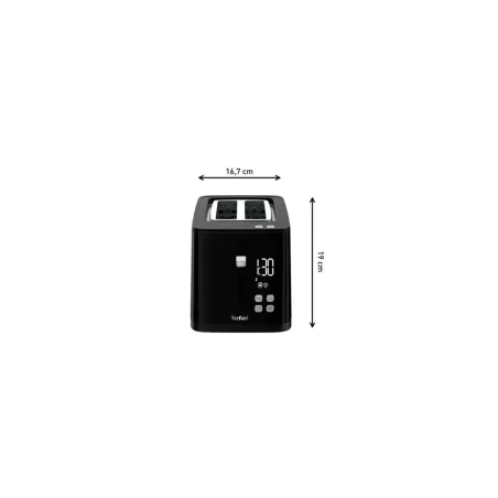 Tefal Toaster | TT6408 | Power 850 W | Number of slots 2 | Housing material Plastic | Black