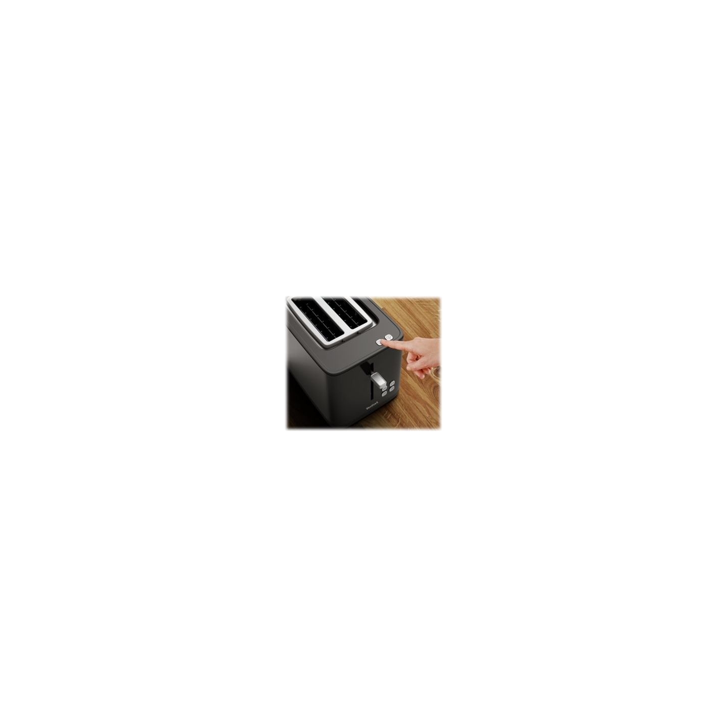 Tefal Toaster | TT6408 | Power 850 W | Number of slots 2 | Housing material Plastic | Black