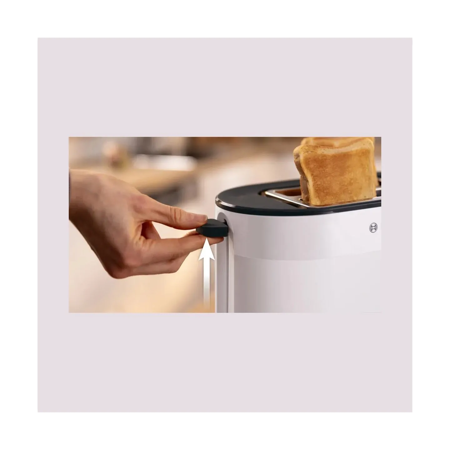 Bosch Compact Toaster | TAT2M121 MyMoment | Power 950 W | Number of slots 2 | Housing material Plastic | White