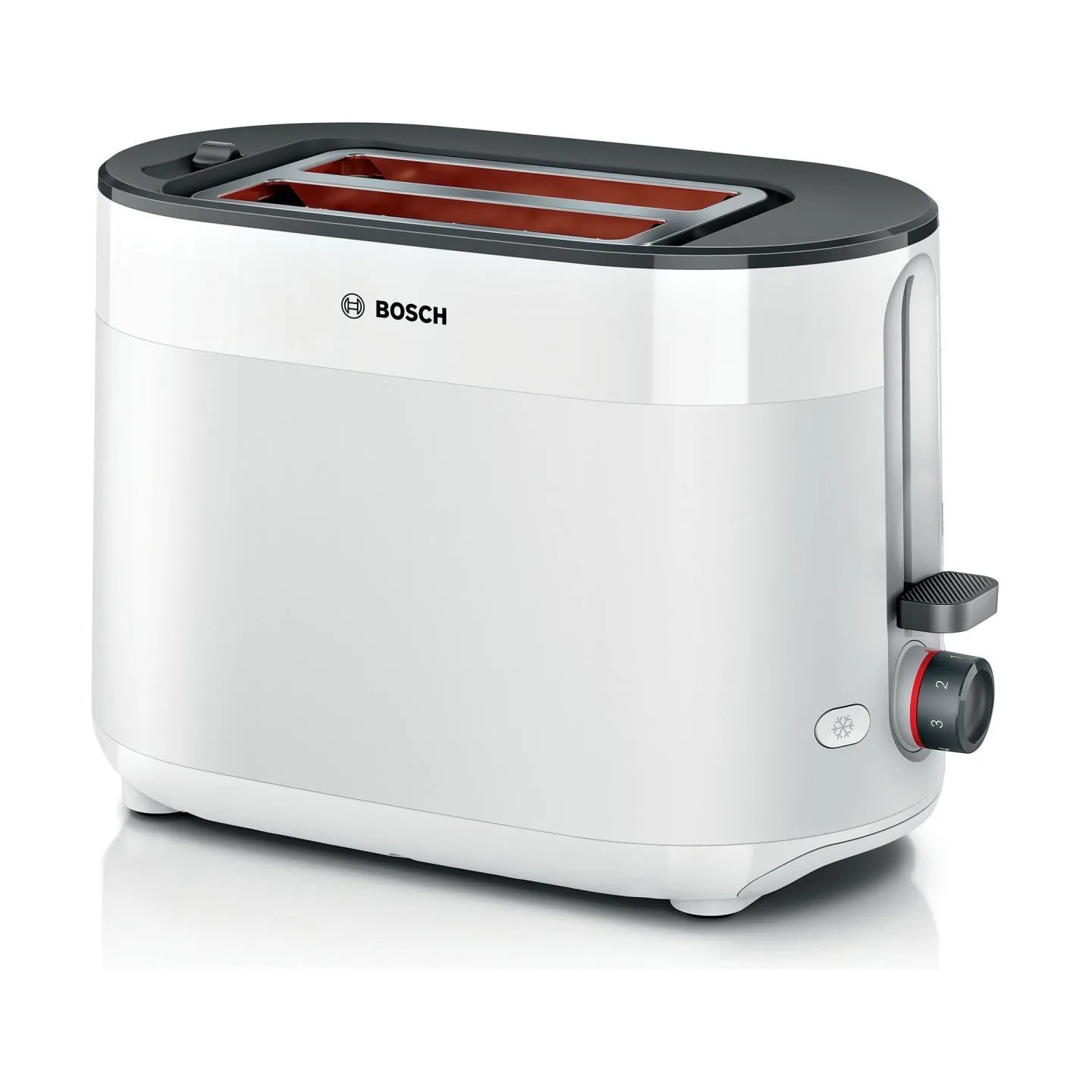Bosch Compact Toaster | TAT2M121 MyMoment | Power 950 W | Number of slots 2 | Housing material Plastic | White
