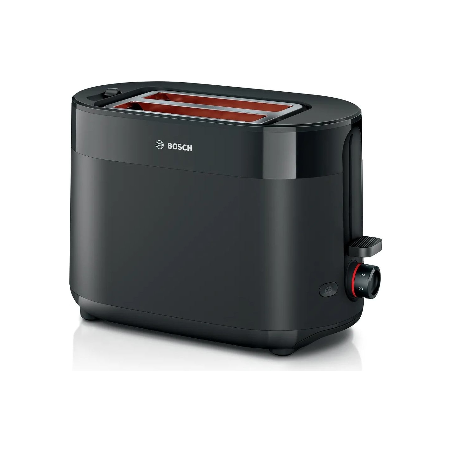Bosch Compact Toaster | TAT2M123 MyMoment | Power 950 W | Number of slots 2 | Housing material Plastic | Black