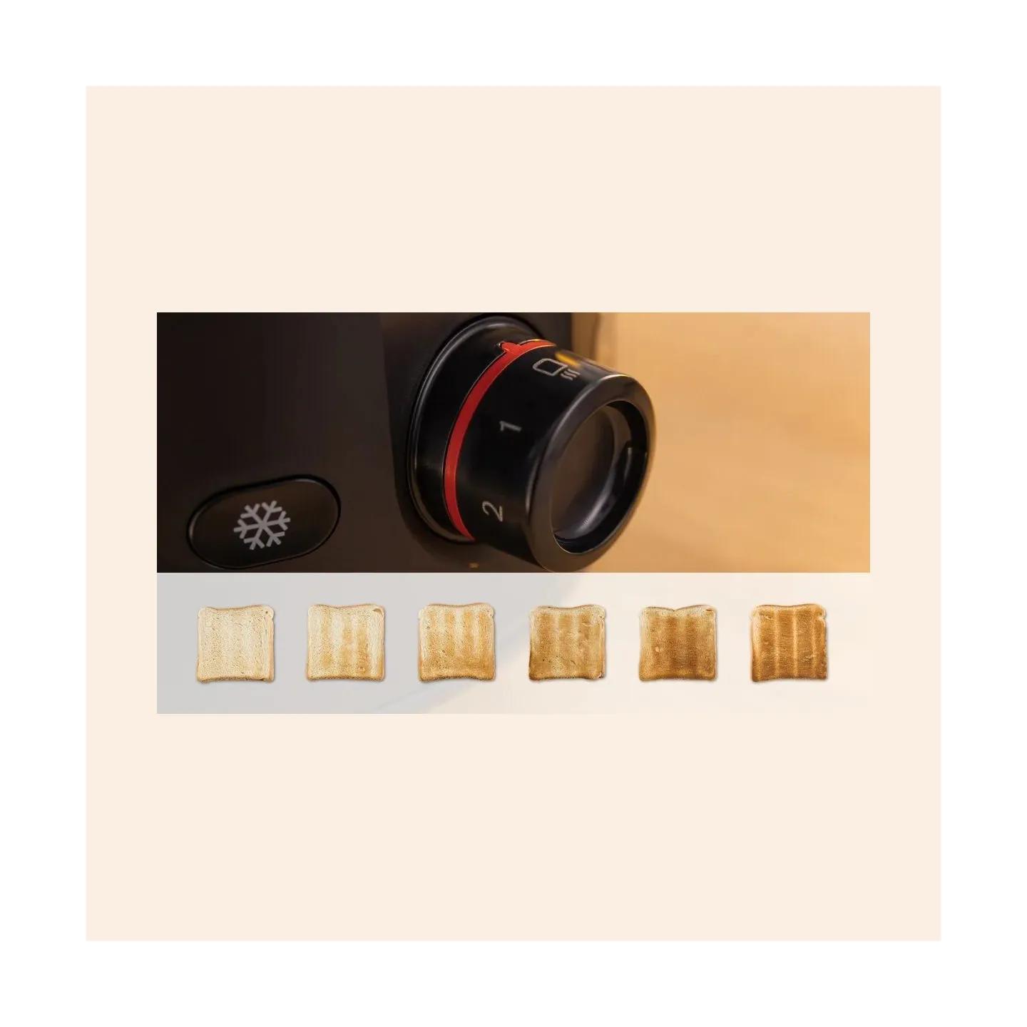 Bosch Compact Toaster | TAT2M123 MyMoment | Power 950 W | Number of slots 2 | Housing material Plastic | Black