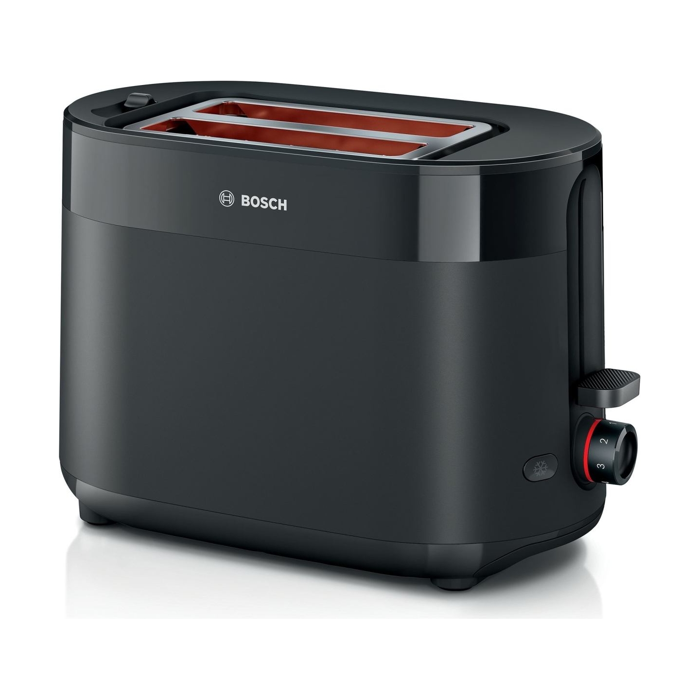 Bosch Compact Toaster | TAT2M123 MyMoment | Power 950 W | Number of slots 2 | Housing material Plastic | Black