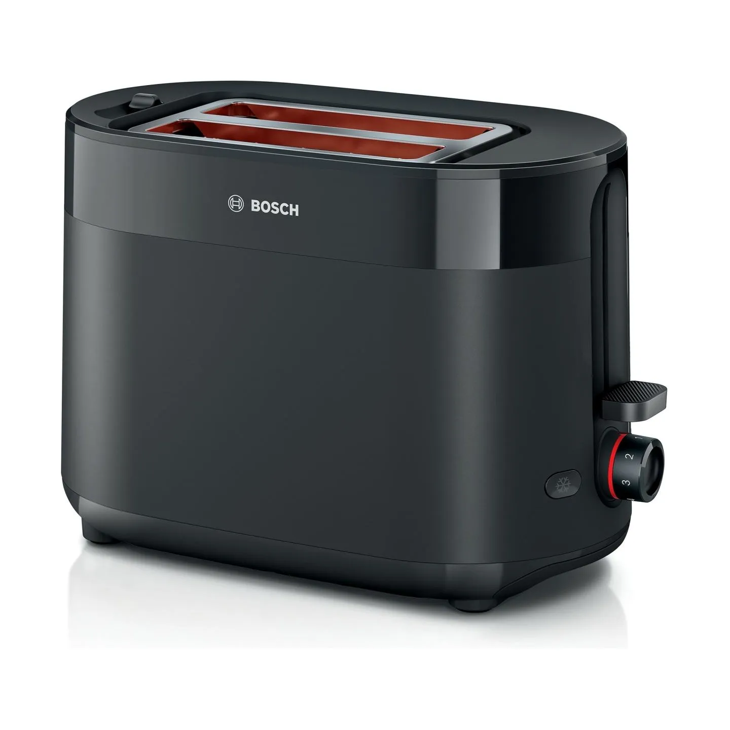 Bosch Compact Toaster | TAT2M123 MyMoment | Power 950 W | Number of slots 2 | Housing material Plastic | Black