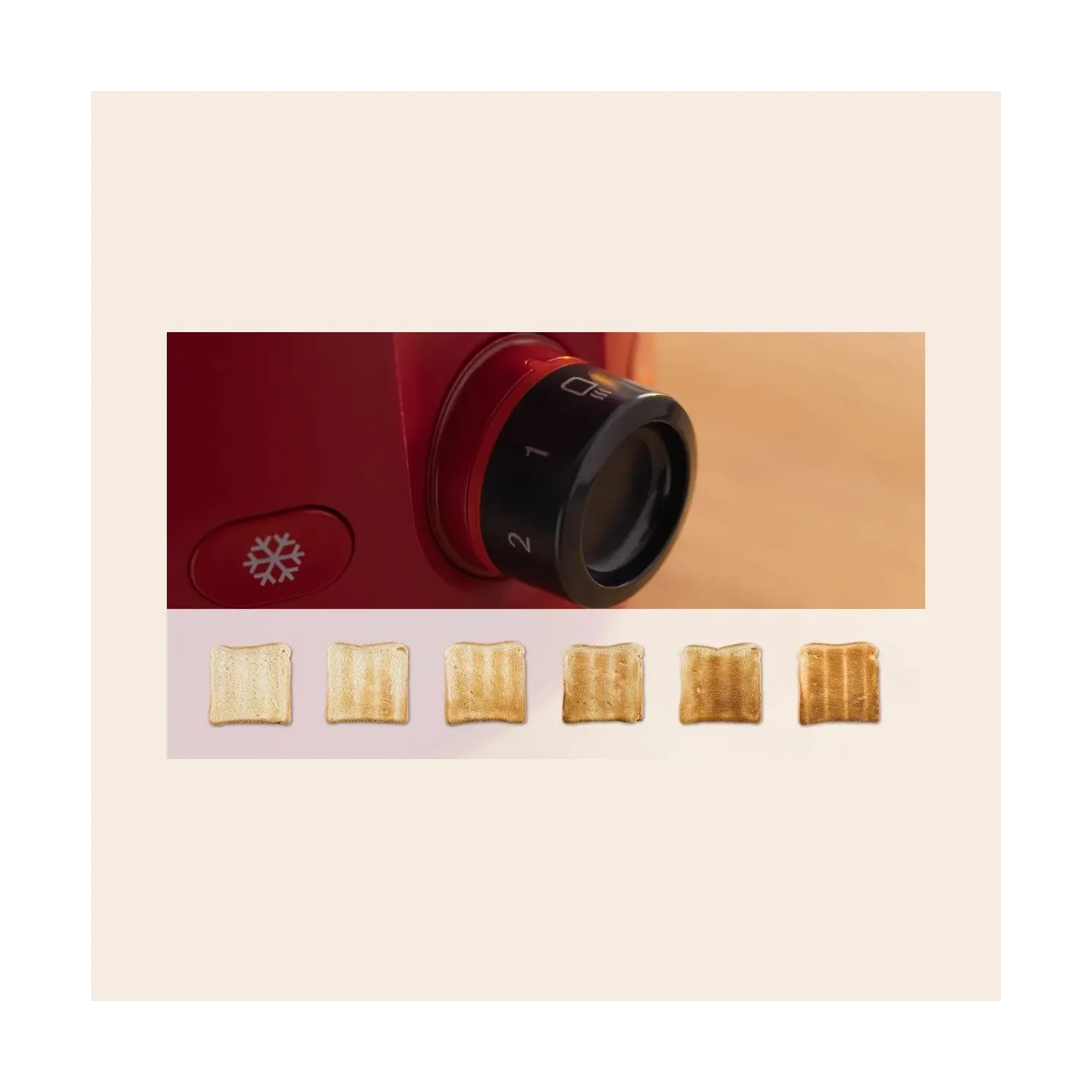 Bosch Toaster MyMoment TAT2M124 red