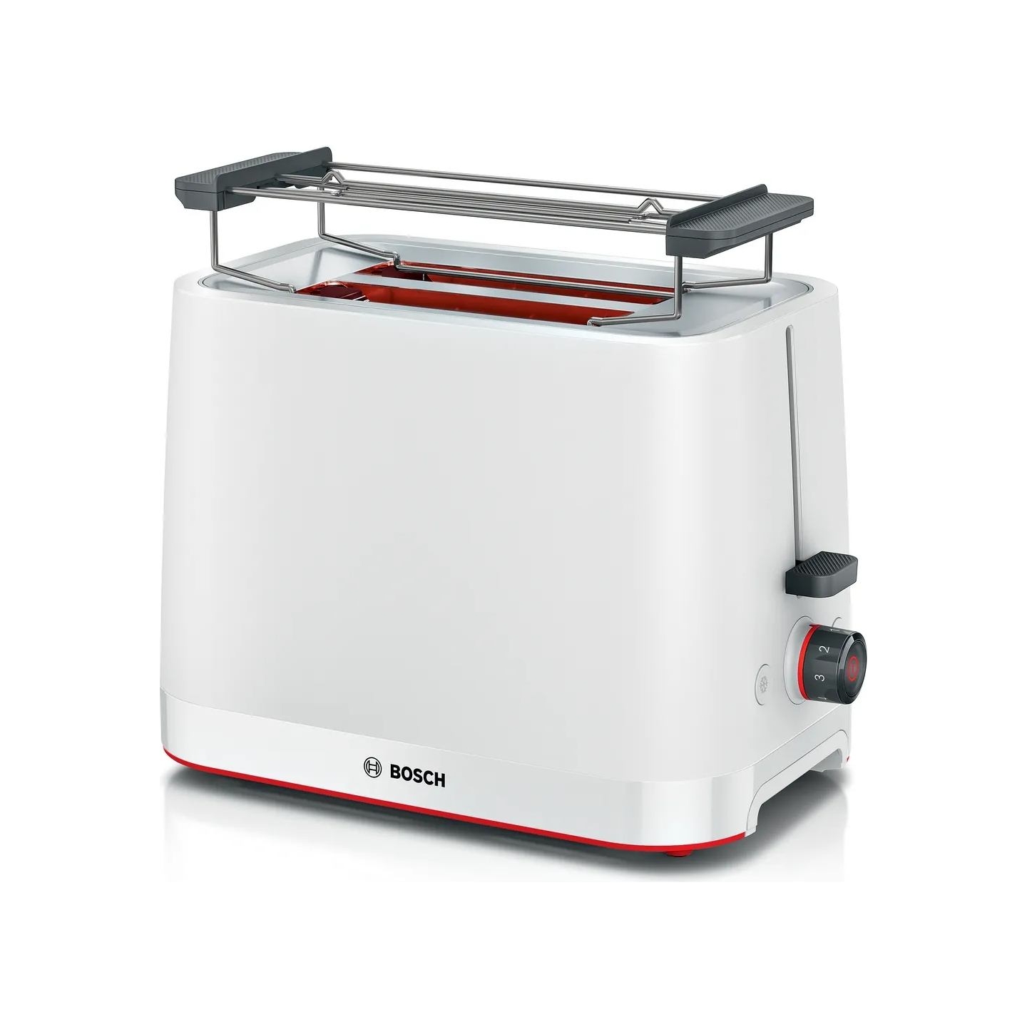 Bosch Compact Toaster | TAT3M121 MyMoment | Number of slots 2 | Housing material Plastic | White