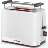 Bosch Compact Toaster | TAT3M121 MyMoment | Number of slots 2 | Housing material Plastic | White