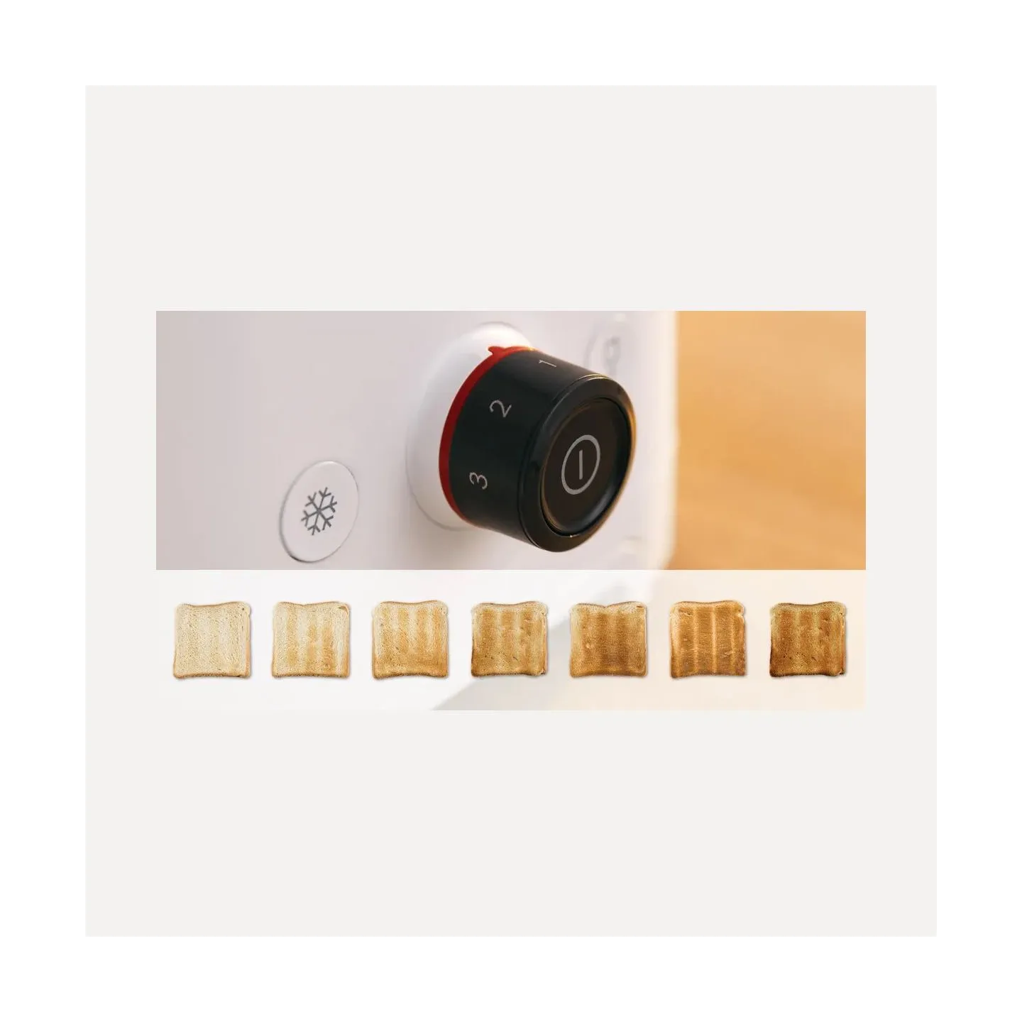 Bosch Compact Toaster | TAT3M121 MyMoment | Number of slots 2 | Housing material Plastic | White