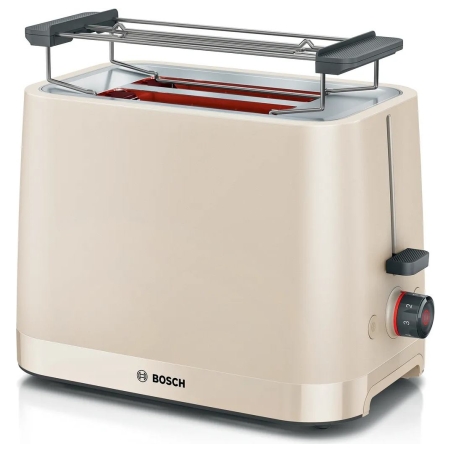 Bosch Compact Toaster | TAT3M127 MyMoment | Number of slots 2 | Housing material Plastic | Beige
