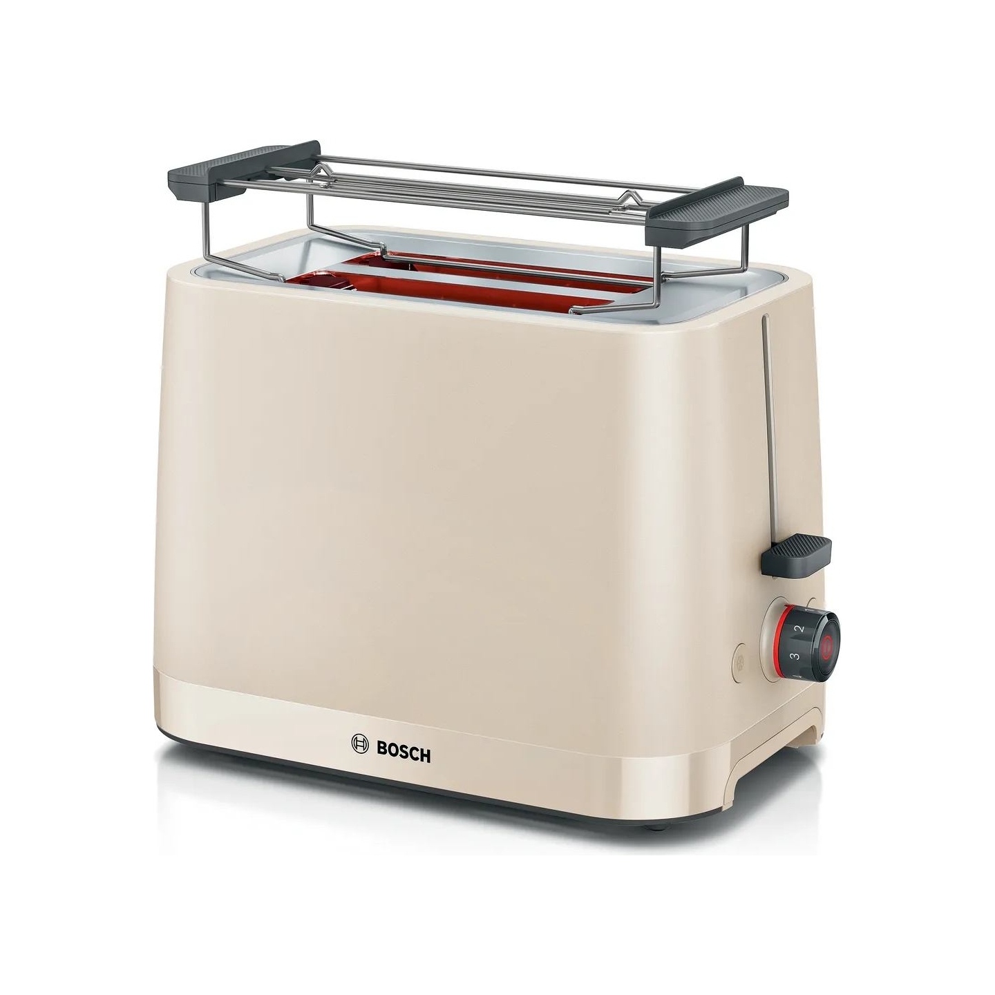 Bosch Compact Toaster | TAT3M127 MyMoment | Number of slots 2 | Housing material Plastic | Beige