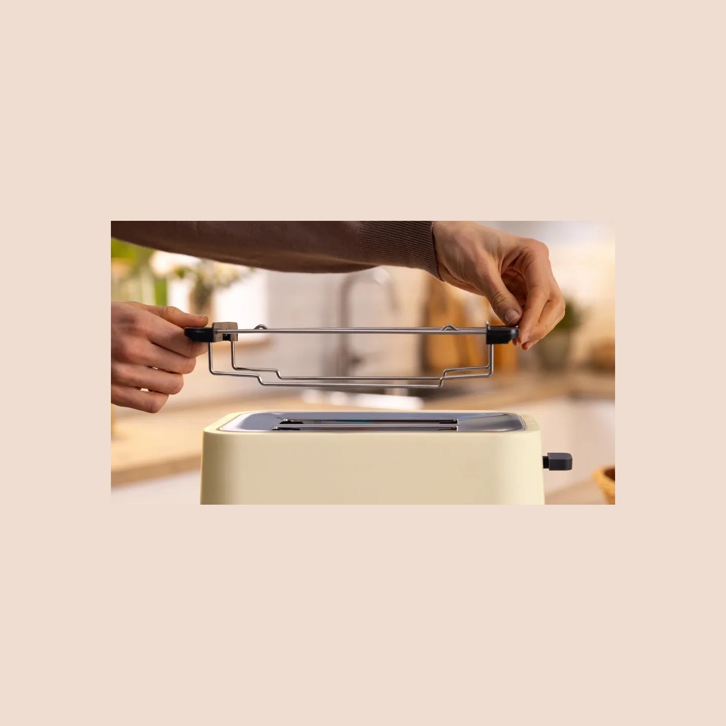 Bosch Compact Toaster | TAT3M127 MyMoment | Number of slots 2 | Housing material Plastic | Beige