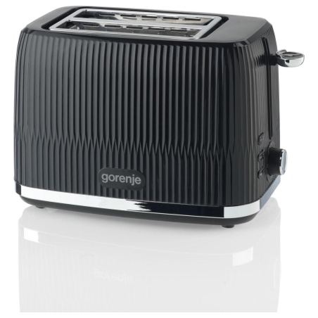 Gorenje Toaster | T850DPB | Number of slots 2 | Housing material Plastic | Black