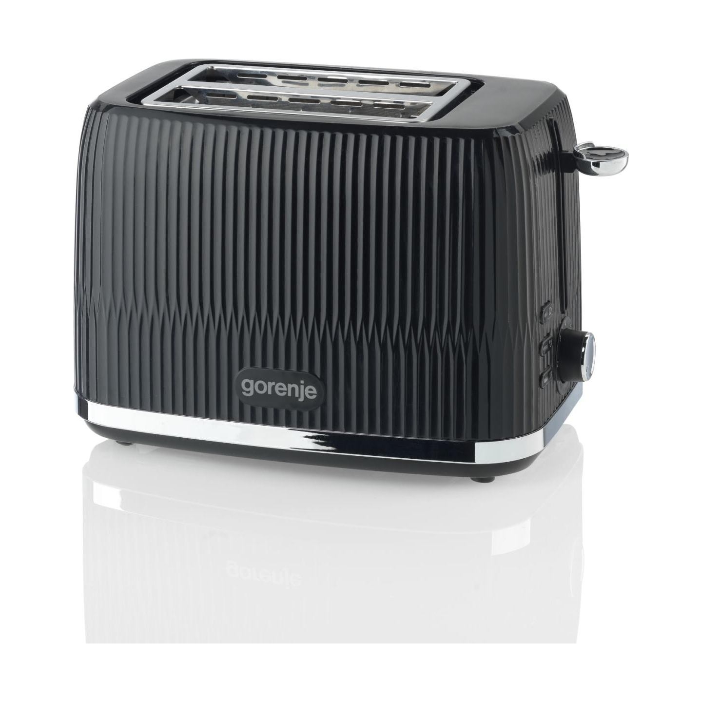 Gorenje Toaster | T850DPB | Number of slots 2 | Housing material Plastic | Black
