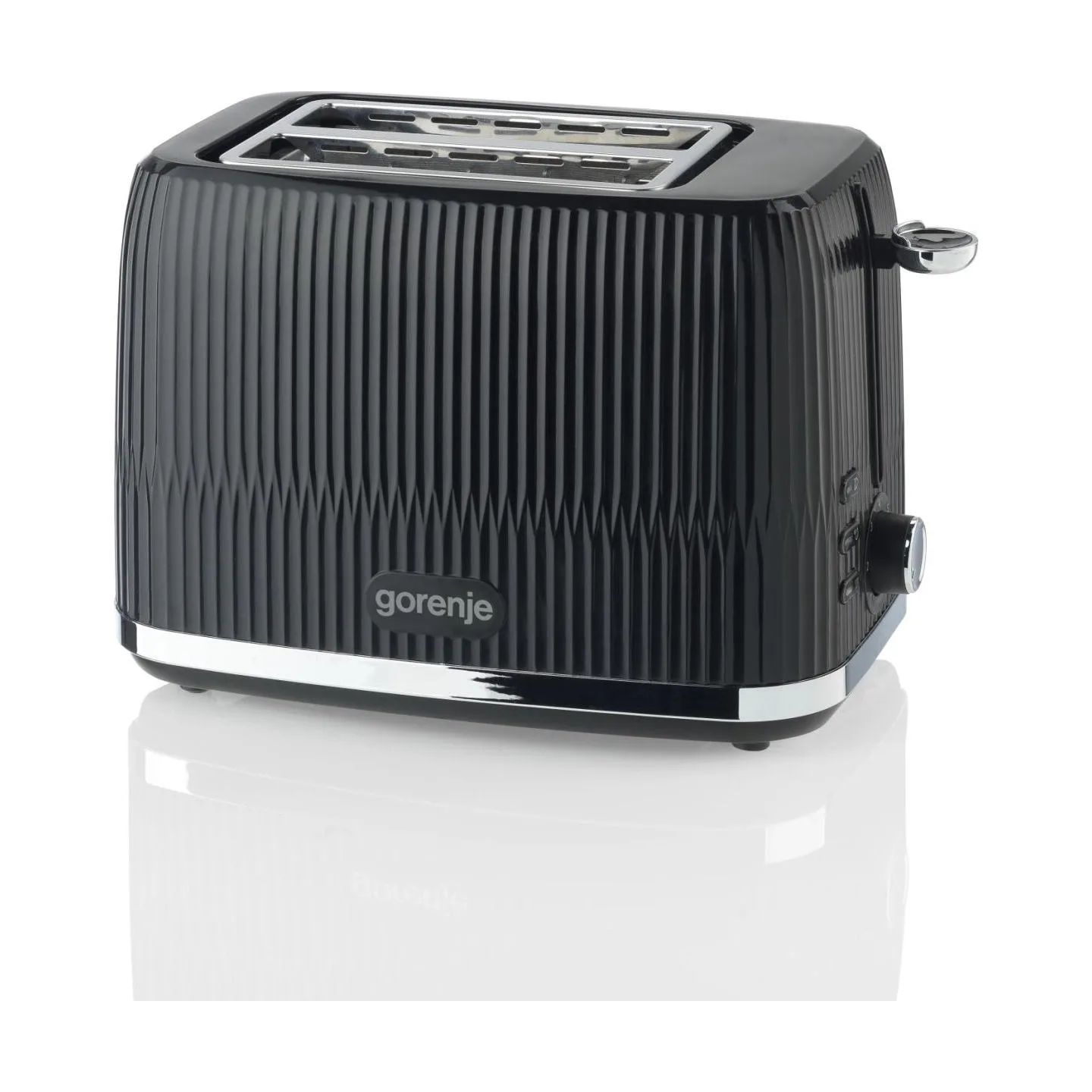 Gorenje Toaster | T850DPB | Number of slots 2 | Housing material Plastic | Black