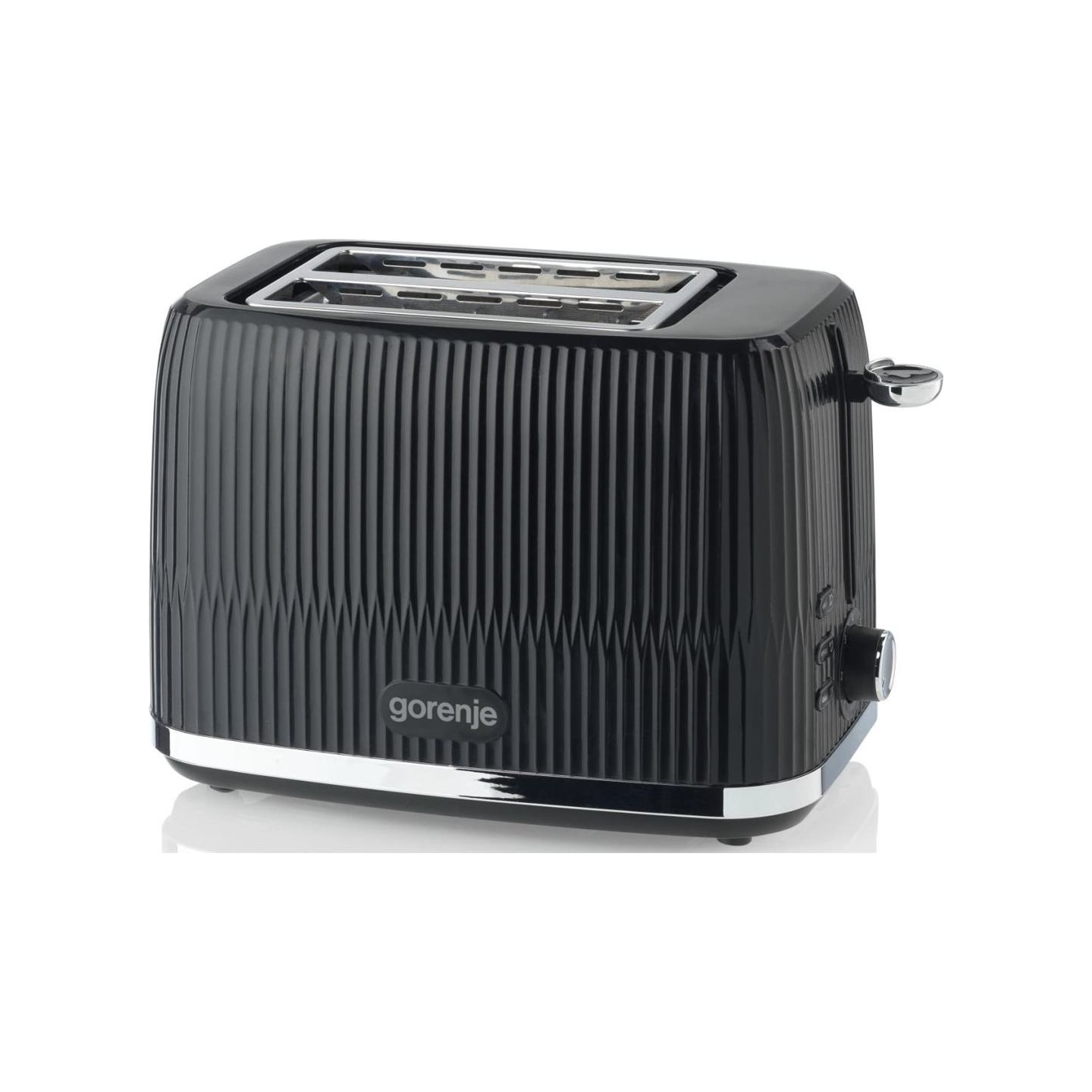 Gorenje Toaster | T850DPB | Number of slots 2 | Housing material Plastic | Black