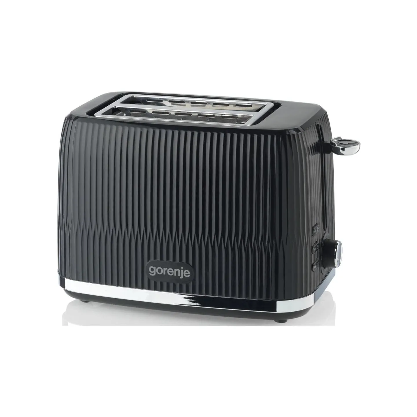 Gorenje Toaster | T850DPB | Number of slots 2 | Housing material Plastic | Black