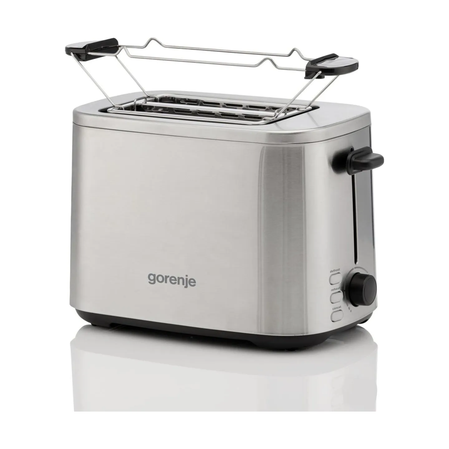 Gorenje Toaster | T800DS | Number of slots 2 | Housing material Stainless steel